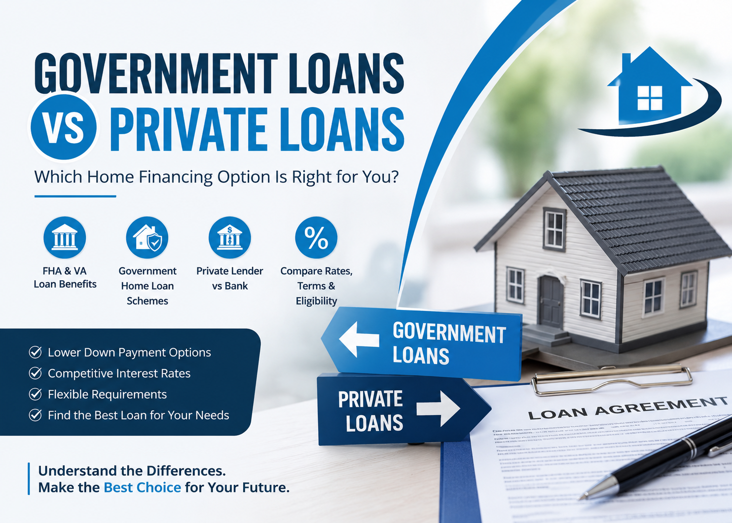 Government Loans vs Private Loans: